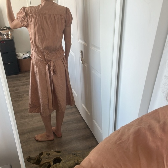 Calypso St. Barth 100% Silk Midi Wrap Dress size L - Picture 2 of 6